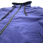 Levi's Slim Fit Mountain Parka Jacket S Navy Polyester Cotton 71639