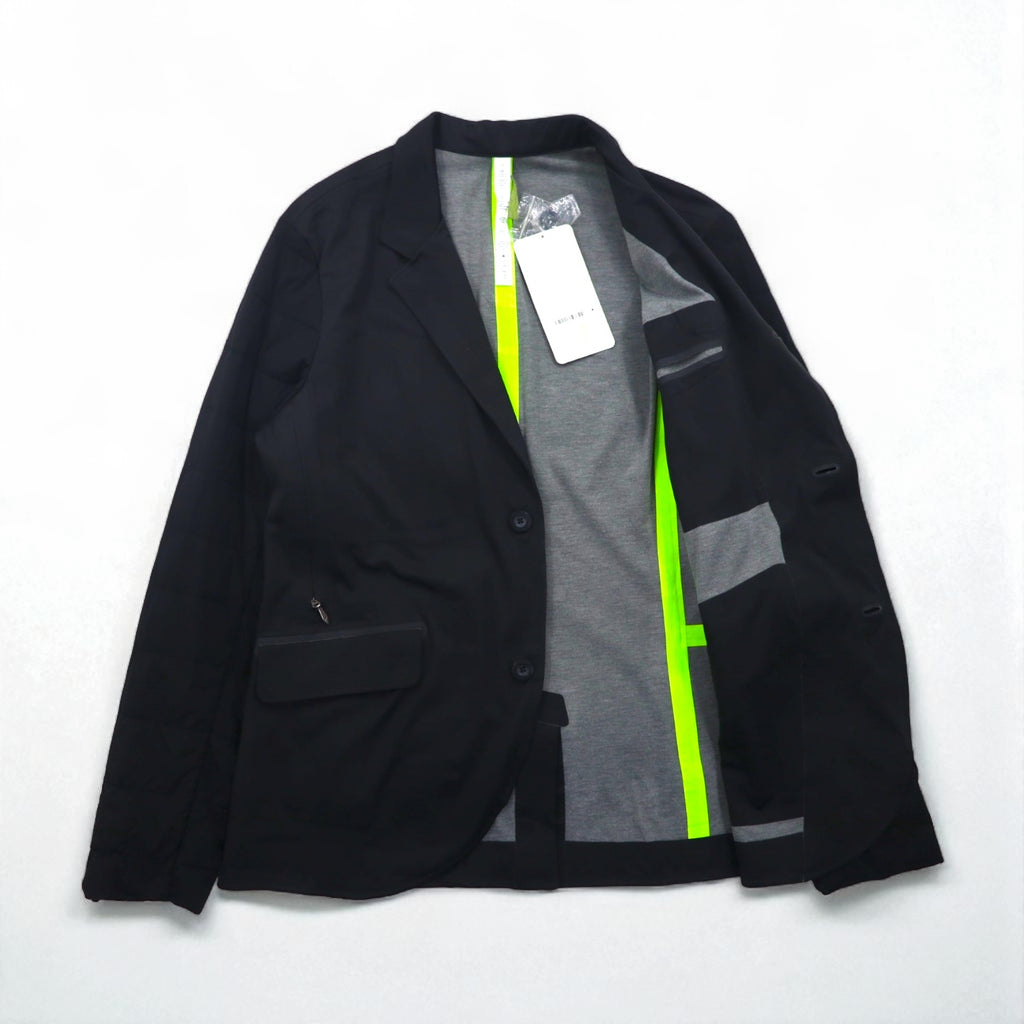 lululemon プリマロフト Primaloft ブレザー NORTON BLAZER テーラードジャケット M ブラック ストレッチ 中綿 M4400S 未使用品