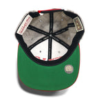 mitchell & ness バイカラー スナップバック ベースボールキャップ FREE グレー NBA CHICAGO BULLS
