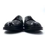 VAN SHOES Wingtip Dress Shoes 27cm Black Leather Medallion Made in Japan