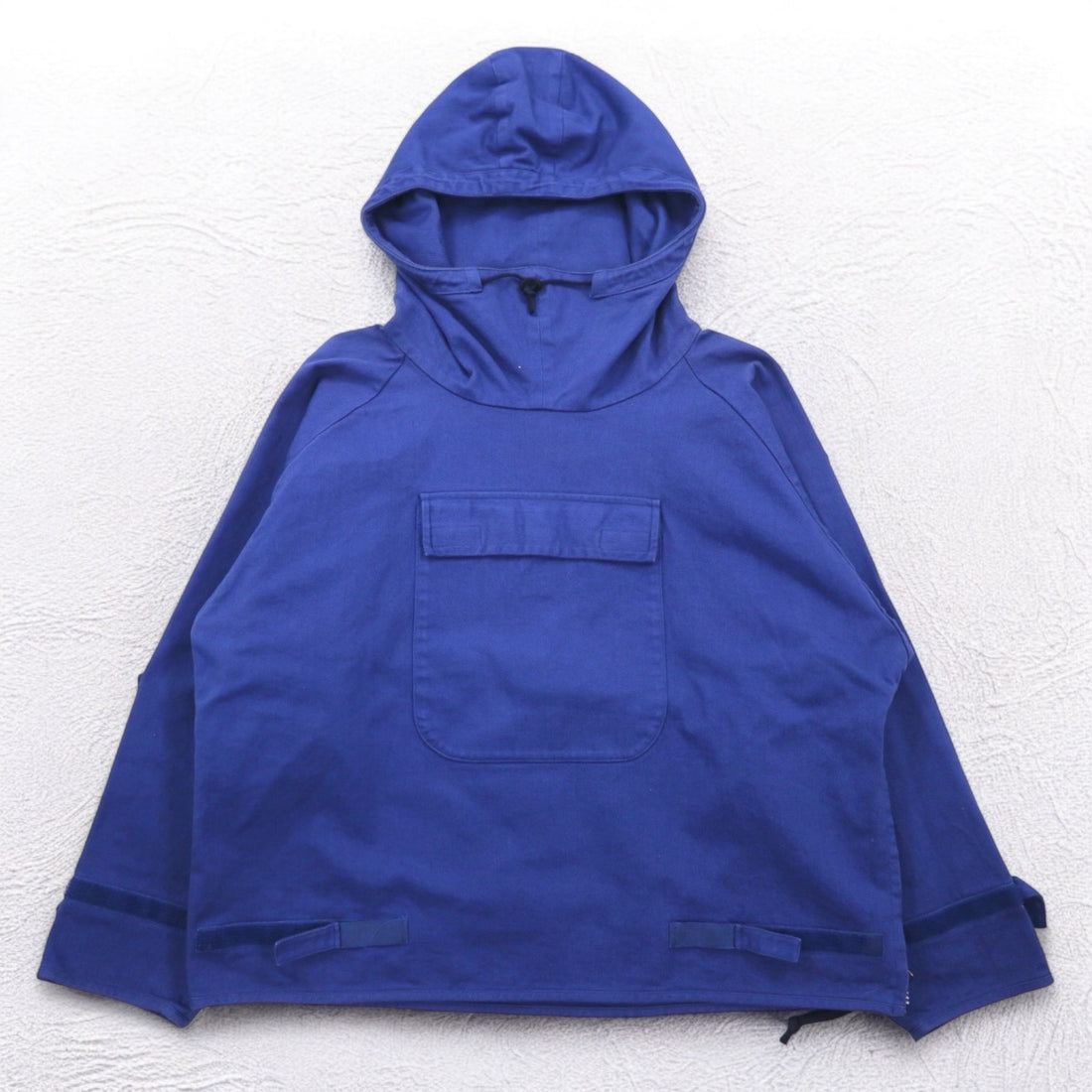QUILP MODE et ARTISANS Morello Utility Anorak Pullover Hoodie S Size Front Pocket Side Zip Slit Made in Japan