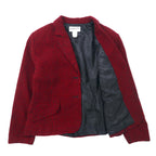 PENDLETON USA Made 90s 2B Tailored Jacket Size 12 Red Gun Club Check Wool