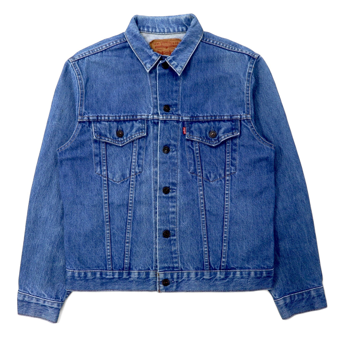 日本然リトテ-古着オンライン-Levi's カナダ製 90年代 デニムジャケット Gジャン 40 ブルー コットン 75505-0211-Levi's Canada Made 90's Denim Jacket G Jean 40 Blue Cotton 75505-0211
