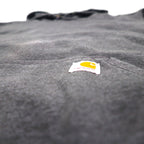 carhartt プルオーバー パーカー L グレー ORIGINAL FIT オリジナルフィット 袖 プリント フロントポケット