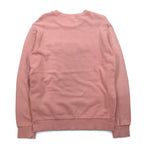 GUESS JEANS USA Embossed Logo Crew Neck Sweatshirt M Pink Cotton