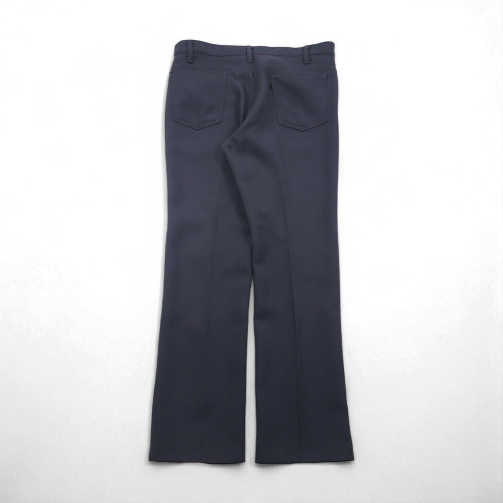 Levi's 90年代 USA製 スタプレ STA-PREST ブーツカット フレア スラックス パンツ L グレー 10517 6155 黒タブ SCOVILLジップ