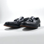 NUNN BUSH 70s USA made wingtip tassel loafers 27.5cm black leather 445452 J5 1753