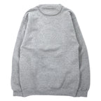 MJ SOFFE USA made 90s college print sweatshirt S grey cotton front V GAHANNA WRESTLING
