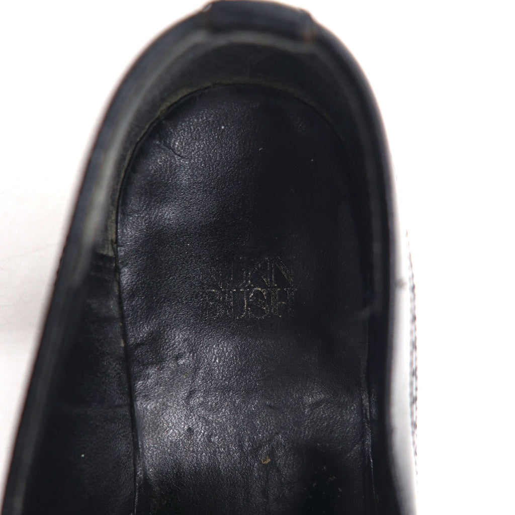 NUNN BUSH 70s USA made wingtip tassel loafers 27.5cm black leather 445452 J5 1753
