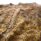 Norton McNaughton Vintage Leopard Jacket, Zip-Up, XL, Stretch
