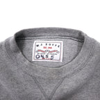 MJ SOFFE USA made 90s college print sweatshirt S grey cotton front V GAHANNA WRESTLING