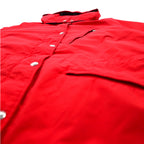 THE NORTH FACE 90年代 USA製 ゴアテックス GORE-TEX マウンテンパーカー L レッド 防水 ドローコード フード着脱式 赤タグ