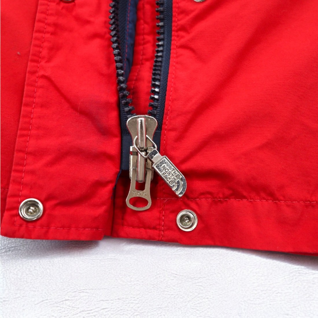 THE NORTH FACE 90年代 USA製 ゴアテックス GORE-TEX マウンテンパーカー L レッド 防水 ドローコード フード着脱式 赤タグ