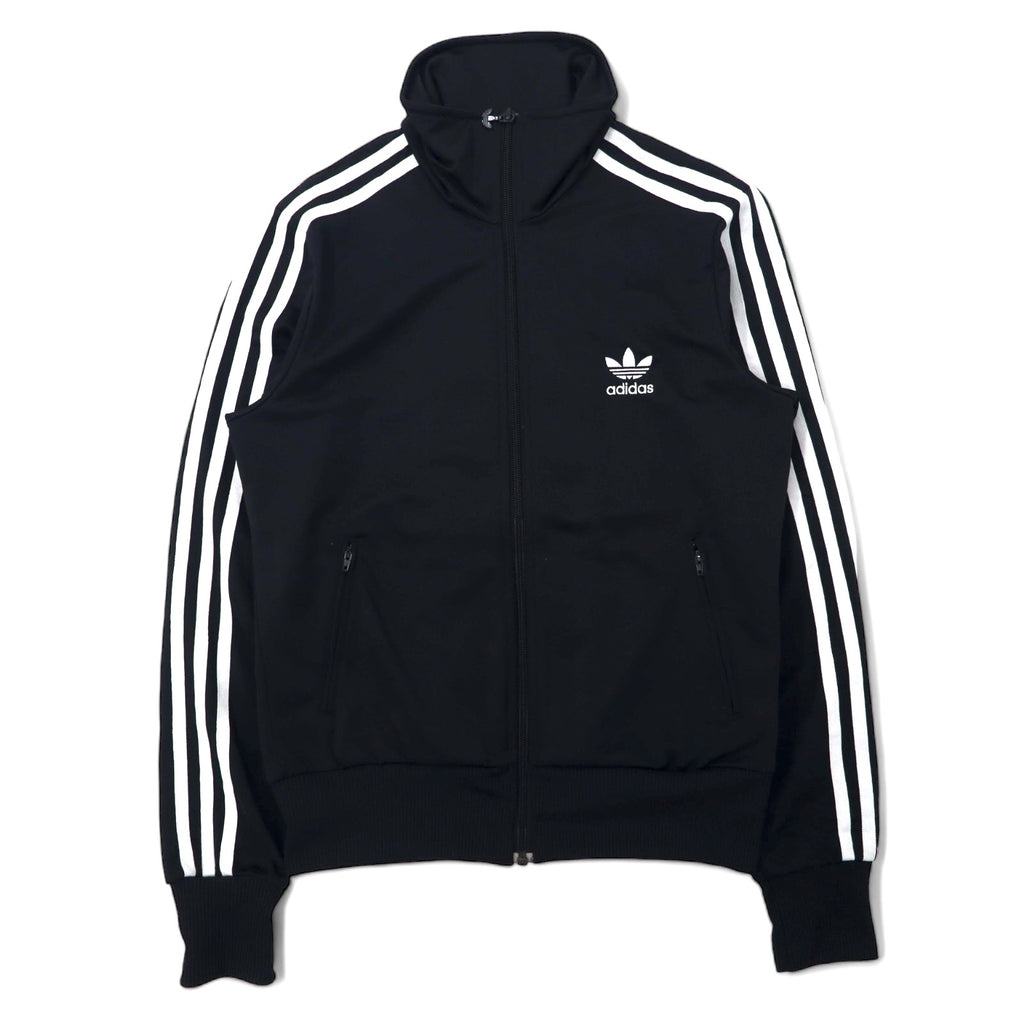日本然リトテ-古着オンライン-adidas originals ファイヤーバード トラックジャケット ジャージ M ブラック ポリエステル トレフォイルロゴ 3ストライプ E16499-adidas originals Firebird Track Jacket Jersey M Black Polyester Trefoil Logo 3 Striped E16499