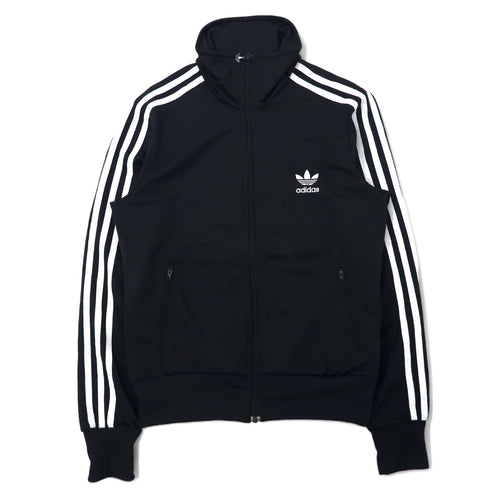 日本然リトテ-古着オンライン-adidas originals ファイヤーバード トラックジャケット ジャージ M ブラック ポリエステル トレフォイルロゴ 3ストライプ E16499-adidas originals Firebird Track Jacket Jersey M Black Polyester Trefoil Logo 3 Striped E16499