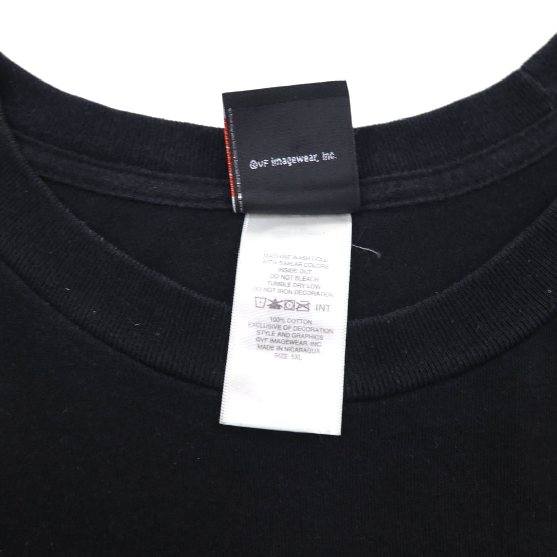 HARLEY DAVIDSON ATLANTA Oversized Double-Sided Print T-Shirt, 5XL, Black Cotton