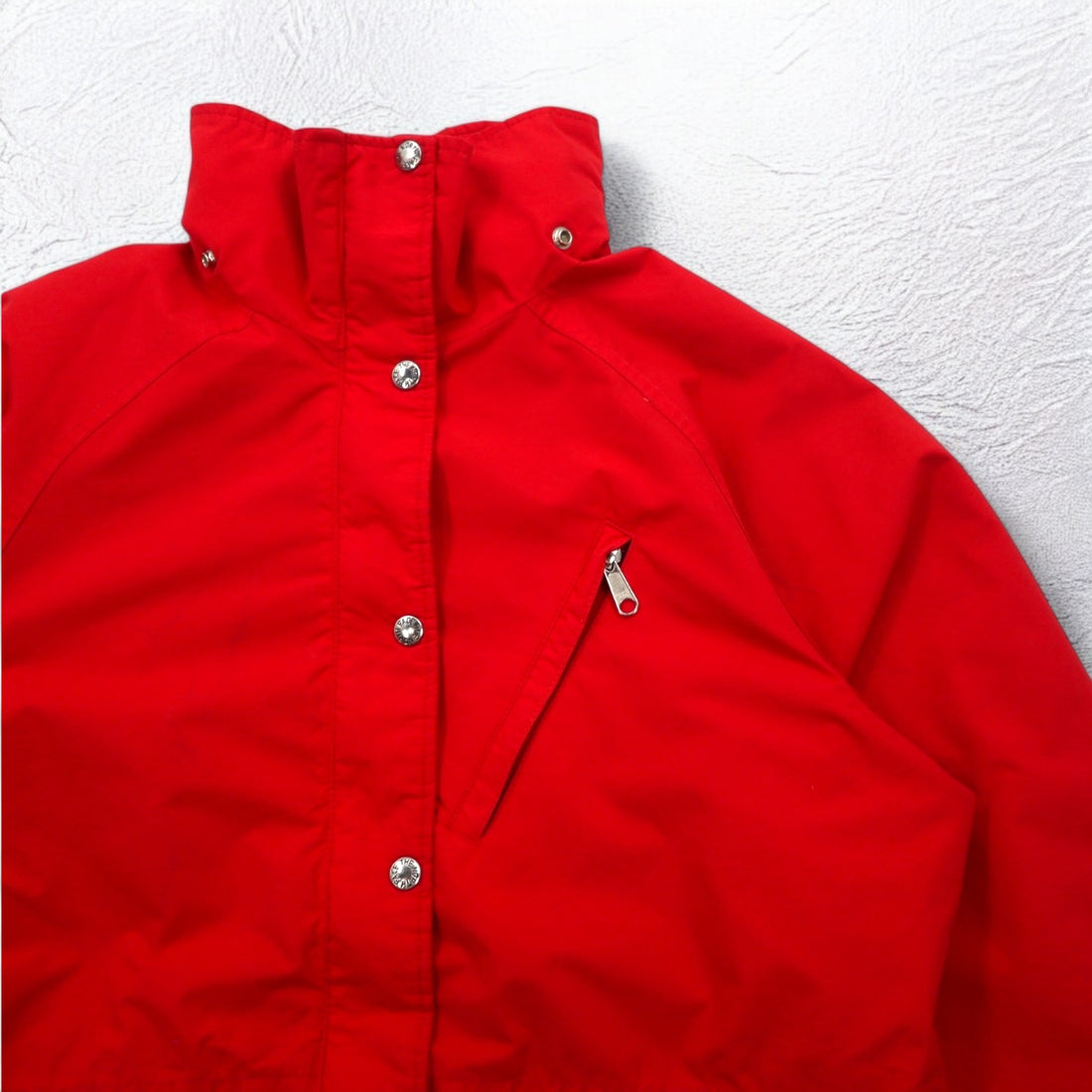 THE NORTH FACE 90年代 USA製 ゴアテックス GORE-TEX マウンテンパーカー L レッド 防水 ドローコード フード着脱式 赤タグ