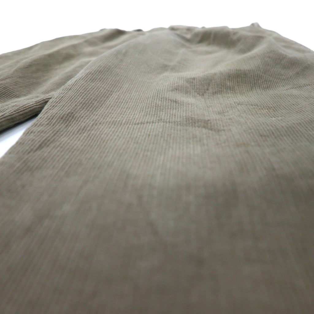 DOCKERS (Levi's) 2000s Corduroy Wide-leg Chino Work Pants, Size L, Beige, RECODE