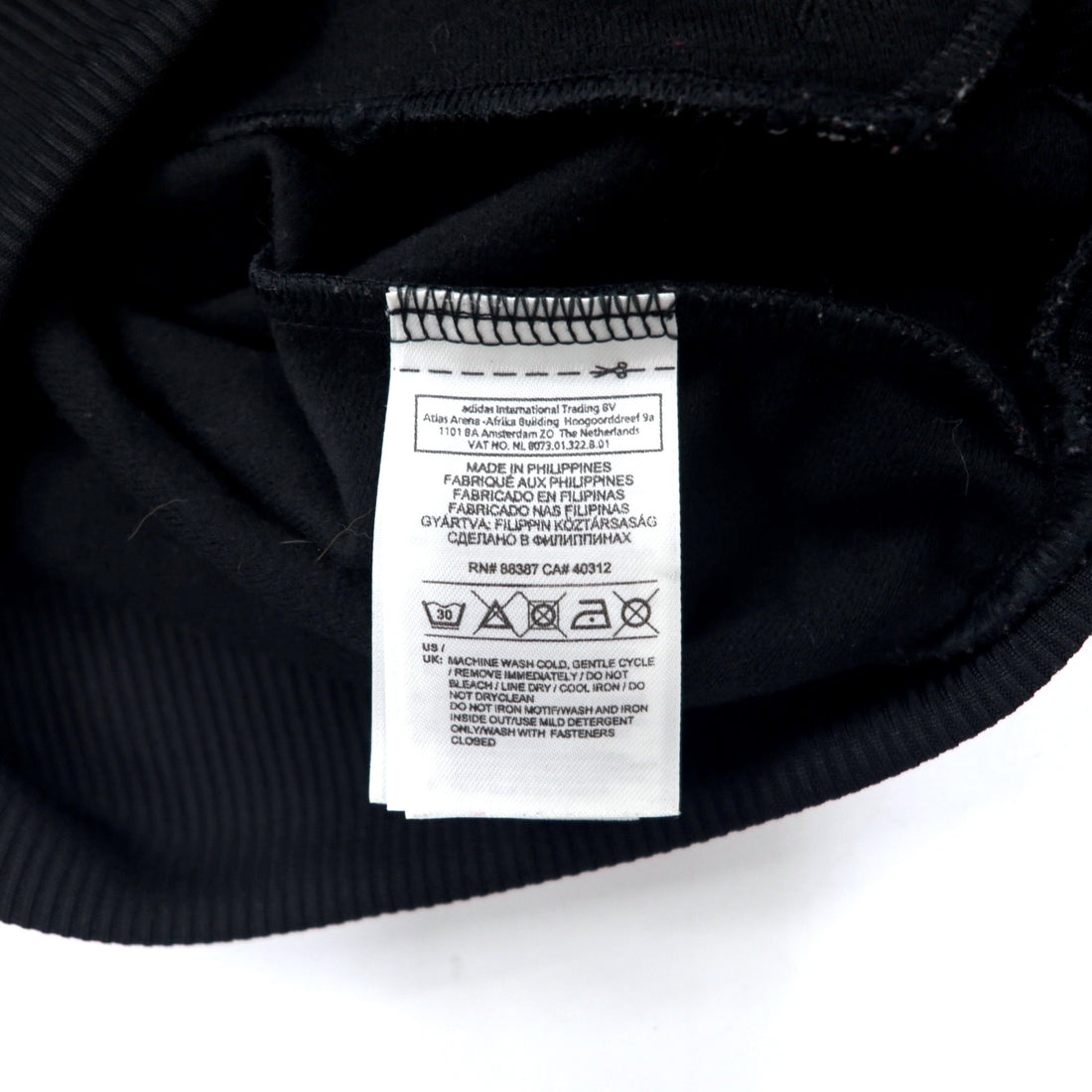 adidas originals Firebird track jacket jersey M black polyester trefoil logo 3 stripes E16499