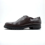 COMME des GARÇONS HOMME Straight Tip Dress Shoes 25cm Brown Leather Lug Sole