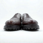 COMME des GARÇONS HOMME Straight Tip Dress Shoes 25cm Brown Leather Lug Sole