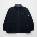GEOGRAPHICAL NORWAY フルジップ フリースジャケット XXL ブラック ポリエステル