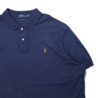 POLO RALPH LAUREN Pima Soft Touch Polo Shirt XXL Navy Cotton Small Pony Embroidery