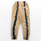 P.A.M. PERKS AND MINI スウェットパンツ BTC RUST TIE DYE DUPIO PANTS ベージュ タイダイ