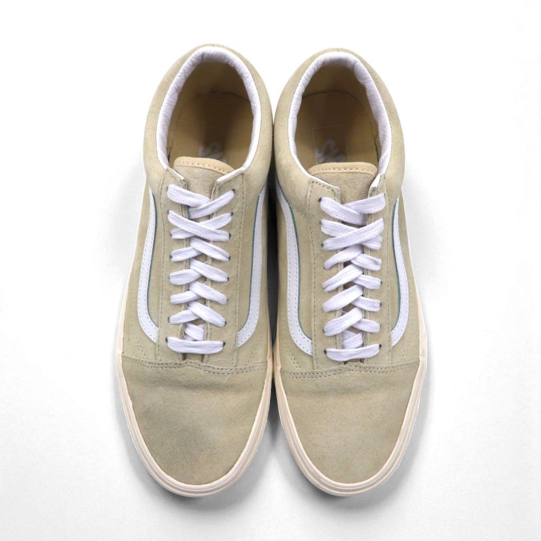 VANS オールドスクール OLDSKOOL ローカットスニーカー 28cm ベージュ スエード 撥水 US企画 VN0A5JMI94V