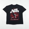 BLACK SABBATH Black Sabbath Rock Band T-shirt XL Black Cotton