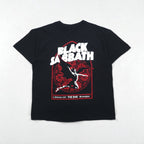 BLACK SABBATH Black Sabbath Rock Band T-shirt XL Black Cotton
