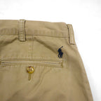 Polo Ralph Lauren 90s Polo Chino Pants, Double-Tuck Wide Leg Chino Work Pants, Size L, Beige, ETHAN PANT