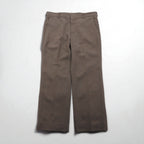 Levi's 80年代 USA製 Action Slacks スタプレ STA-PREST スラックスパンツ L ブラウン ロケットTALONジップ