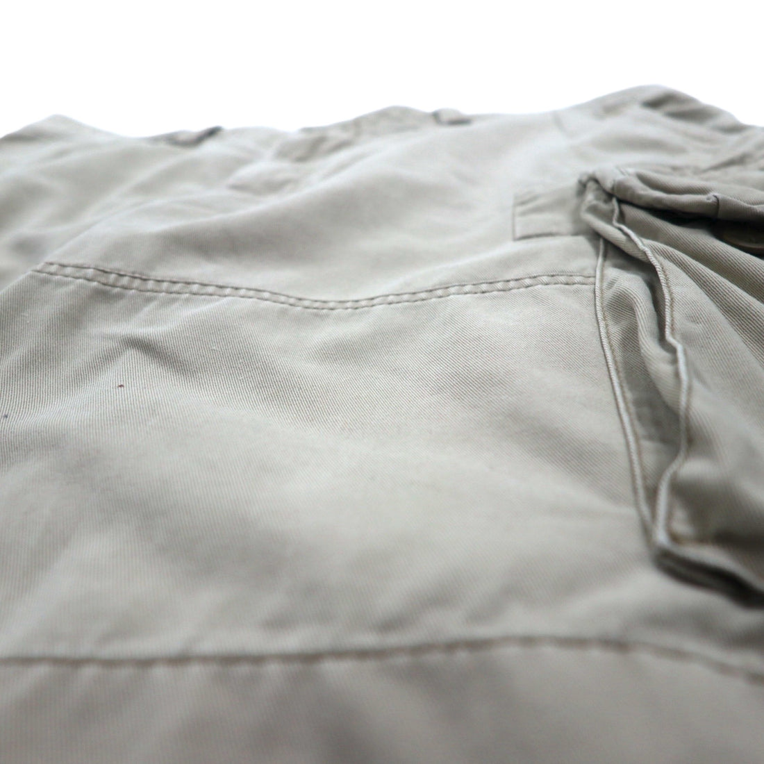 POLO RALPH LAUREN Polo Chino Cargo Shorts, Size XL, Beige, Cotton, Below the Knee