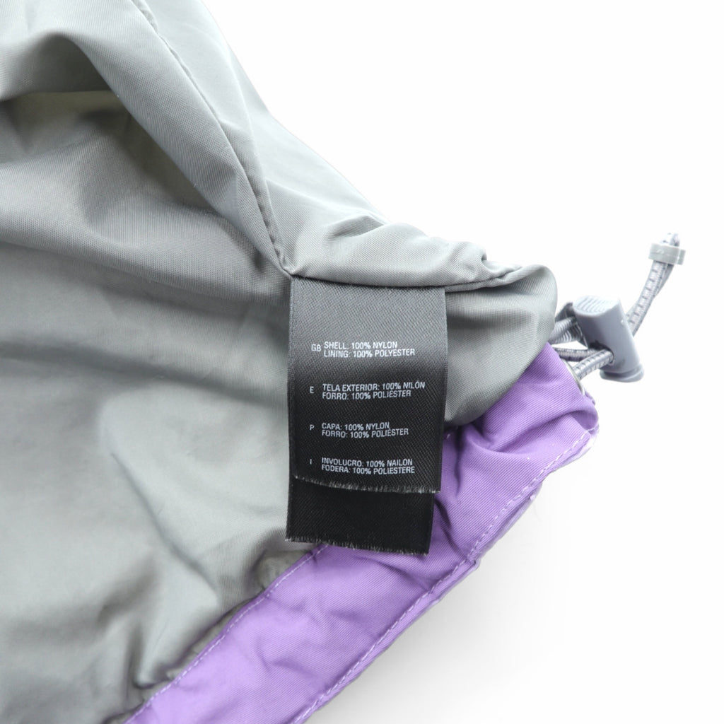 THE NORTH FACE Waterproof HYVENT Mountain Parka L Purple Drawcord Double Zip Zip-in-Zip