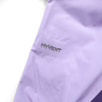 THE NORTH FACE Waterproof HYVENT Mountain Parka L Purple Drawcord Double Zip Zip-in-Zip