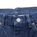 LAD MUSICIAN 5-pocket denim pants L Indigo Blue Zipper fly Made in Japan