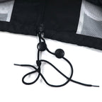 Adidas 90s Track Jacket Jersey Set L Black Polyester 3 Stripes Back Logo Embroidered