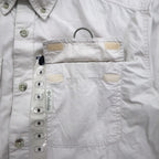Columbia 半袖 ボタンダウン フィッシングシャツ M ベージュ ポリエステル Marquam Trail S/S Shirt AM7240 スリランカ製 未使用品