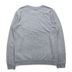 NIKE Crew Neck Sweatshirt M Grey Cotton 804343-063