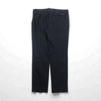 PRADA Tapered Slacks L Black Center Crease Made in Romania