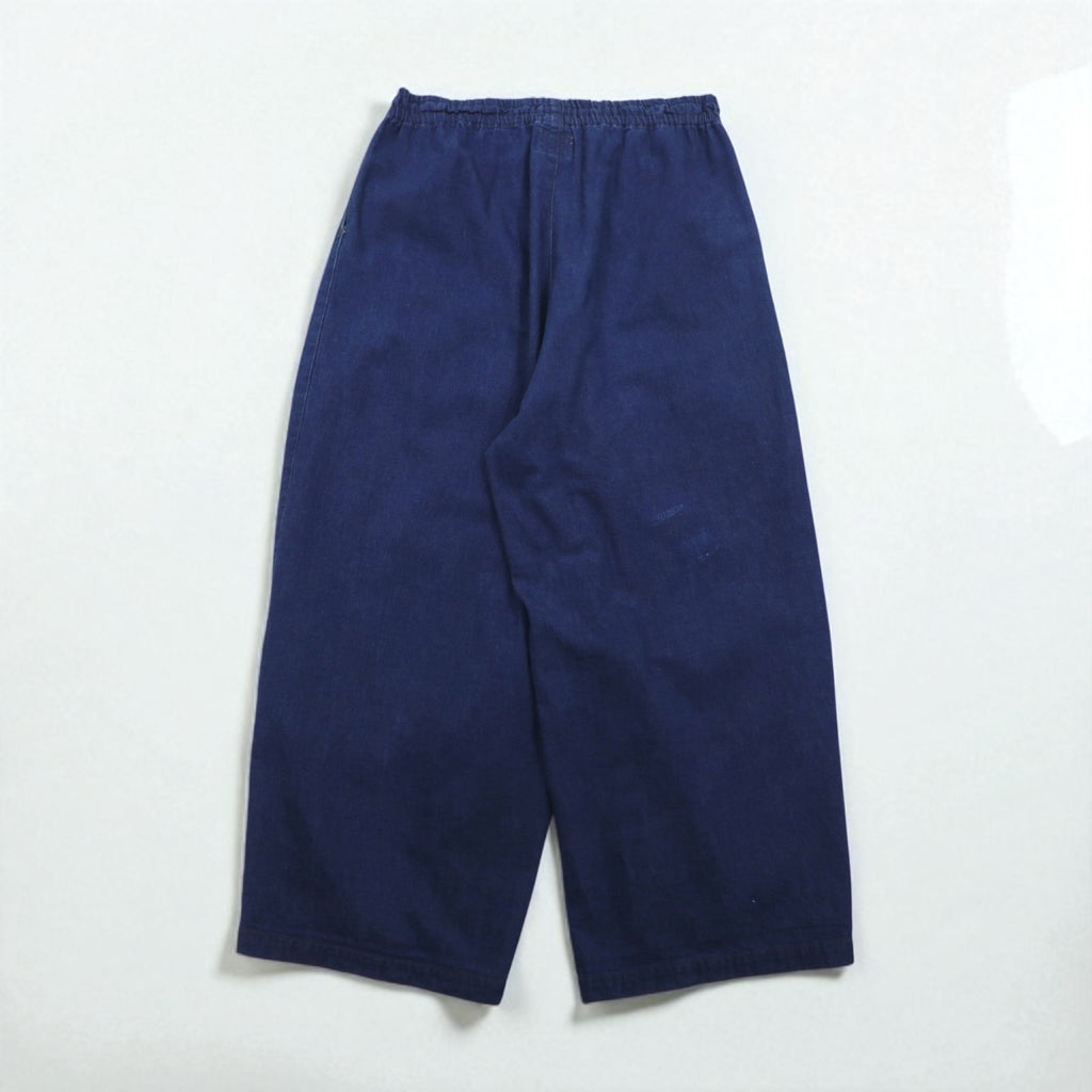 needles リネン デニム ヒザデルパンツ H.D.Pant-Jean S インディゴ ブルー 麻 コットン 日本製
