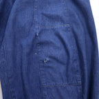 needles リネン デニム ヒザデルパンツ H.D.Pant-Jean S インディゴ ブルー 麻 コットン 日本製