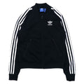 日本然リトテ-古着オンライン-adidas originals スーパースター トラックジャケット ジャージ ATP型 S ブラック ポリエステル トレフォイルロゴ 3ストライプ BK5931-adidas originals Superstar Track Jacket Jersey ATP Type S Black Polyester Trefoil Logo 3 Striped BK5931