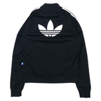 adidas originals Superstar track jacket jersey ATP style S black polyester trefoil logo 3 stripes BK5931