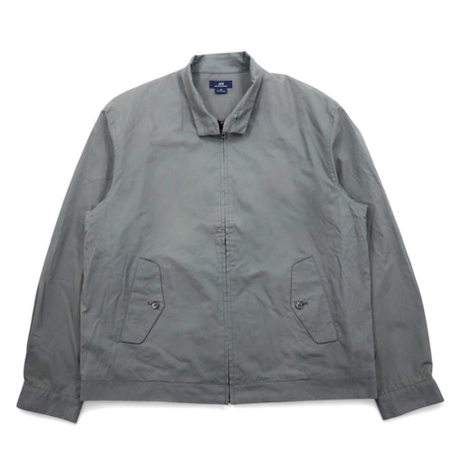346 BROOKS BROTHERS スウィングトップ ハリントンジャケット M グレー コットン