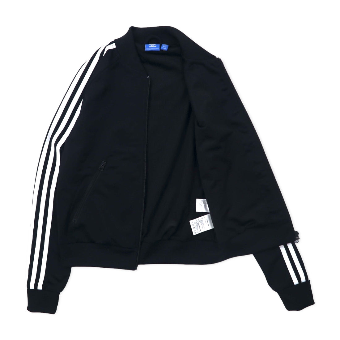 adidas originals Superstar track jacket jersey ATP style S black polyester trefoil logo 3 stripes BK5931