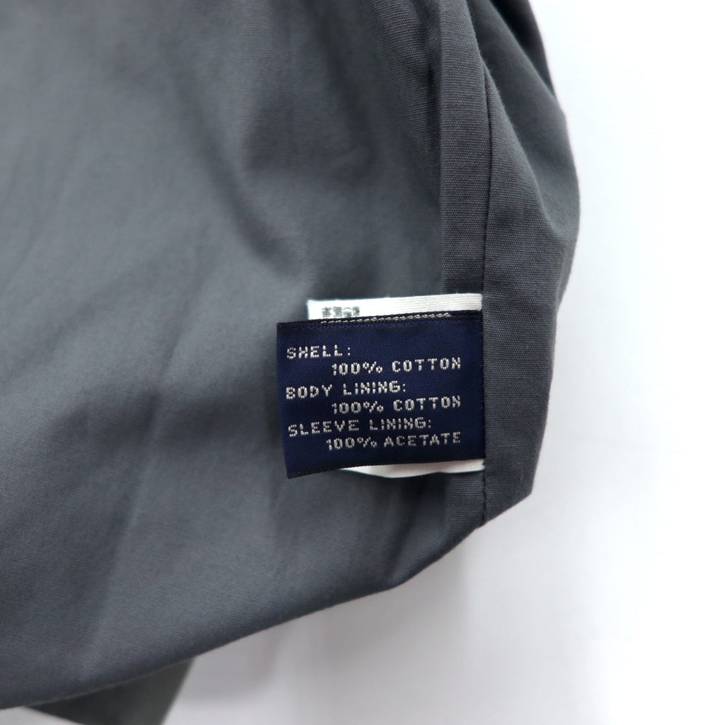 346 BROOKS BROTHERS スウィングトップ ハリントンジャケット M グレー コットン