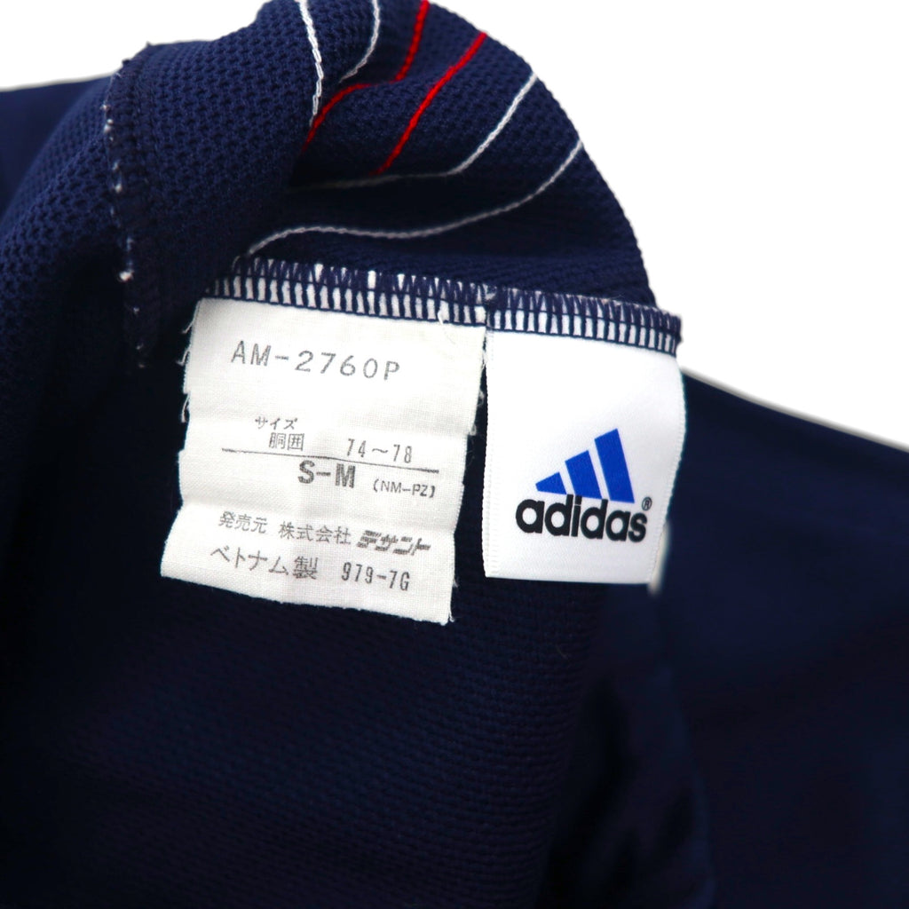adidas 90s Descente Track Jersey Set, Size M, Stand Collar, Zippered Hem, and Slits