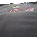 The Rolling Stones Official Rock Band T-Shirt, Size XL, Gray Cotton, Tongue